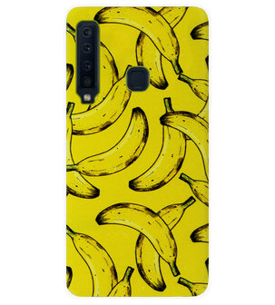 ADEL Siliconen Back Cover Softcase Hoesje voor Samsung Galaxy A9 (2018) - Bananen