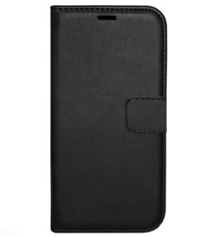 ADEL Kunstleren Book Case Pasjes Portemonnee Hoesje voor Huawei P30 - Zwart