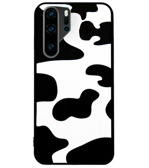 ADEL Siliconen Back Cover Softcase Hoesje voor Huawei P30 Pro - Koe