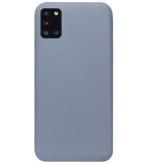 ADEL Premium Siliconen Back Cover Softcase Hoesje voor Samsung Galaxy A31 - Lavendel