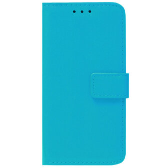 ADEL Kunstleren Book Case Pasjes Portemonnee Hoesje voor Samsung Galaxy S8 - Blauw