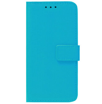 ADEL Kunstleren Book Case Pasjes Portemonnee Hoesje voor Samsung Galaxy S8 Plus - Blauw