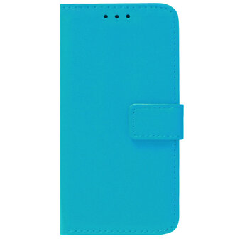 ADEL Kunstleren Book Case Pasjes Portemonnee Hoesje voor Samsung Galaxy S10 - Blauw