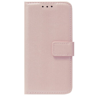 ADEL Kunstleren Book Case Pasjes Portemonnee Hoesje voor Samsung Galaxy S20 - Goud Rose