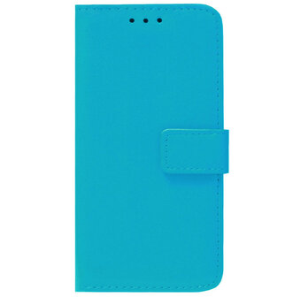 ADEL Kunstleren Book Case Pasjes Portemonnee Hoesje voor Samsung Galaxy S20 Plus - Blauw