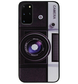 ADEL Siliconen Back Cover Softcase Hoesje voor Samsung Galaxy S20 Plus - Fotocamera