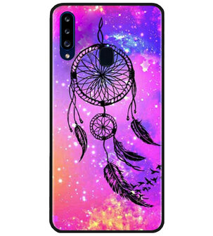 ADEL Siliconen Back Cover Softcase Hoesje voor Samsung Galaxy A20s - Dromenvanger
