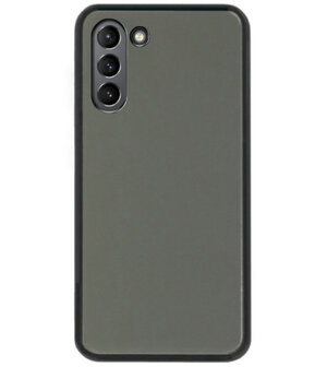 ADEL Siliconen Back Cover Softcase Hoesje voor Samsung Galaxy S21 Plus - Spiegel