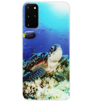 ADEL Siliconen Back Cover Softcase Hoesje voor Samsung Galaxy S20 FE - Schildpad