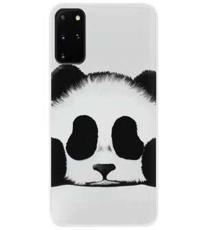 ADEL Siliconen Back Cover Softcase Hoesje voor Samsung Galaxy S20 FE - Panda