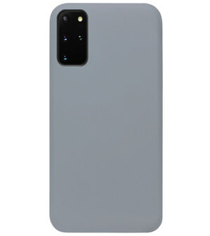 ADEL Siliconen Back Cover Softcase Hoesje voor Samsung Galaxy S20 FE - Grijs