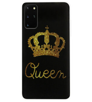 ADEL Siliconen Back Cover Softcase Hoesje voor Samsung Galaxy S20 FE - Queen Koningin