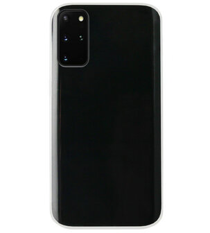 ADEL Siliconen Back Cover Softcase Hoesje voor Samsung Galaxy S20 FE - Doorzichtig Transparant