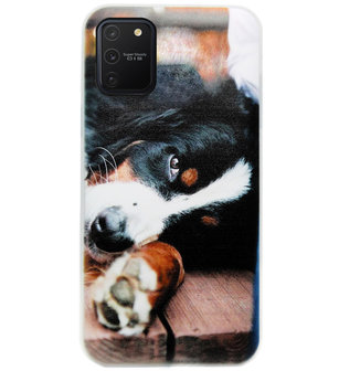 ADEL Siliconen Back Cover Softcase Hoesje voor Samsung Galaxy S10 Lite - Berner Sennenhond