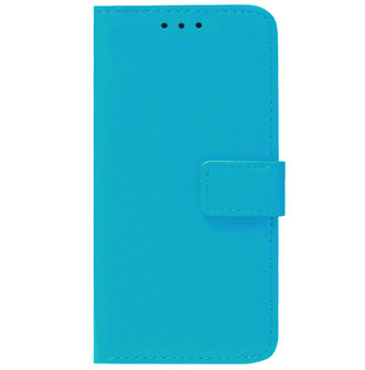 ADEL Kunstleren Book Case Pasjes Portemonnee Hoesje voor Samsung Galaxy A52(s) (5G/ 4G) - Blauw
