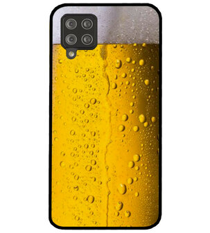 ADEL Siliconen Back Cover Softcase Hoesje voor Samsung Galaxy A42 - Pils Bier