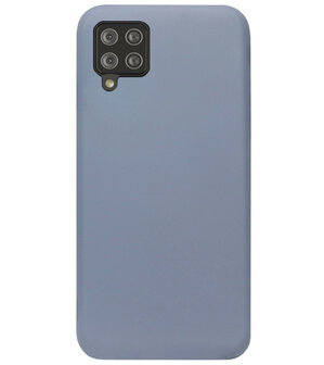 ADEL Premium Siliconen Back Cover Softcase Hoesje voor Samsung Galaxy A42 - Lavendel