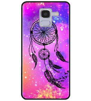 ADEL Siliconen Back Cover Softcase Hoesje voor Samsung Galaxy J6 Plus (2018) - Dromenvanger