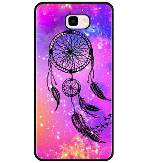 ADEL Siliconen Back Cover Softcase Hoesje voor Samsung Galaxy J4 Plus - Dromenvanger