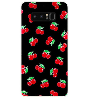 ADEL Siliconen Back Cover Softcase Hoesje voor Samsung Galaxy Note 8 - Fruit