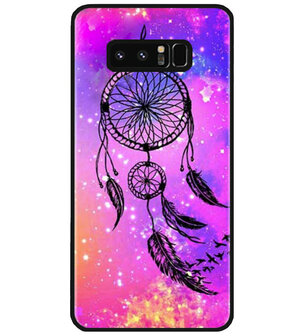 ADEL Siliconen Back Cover Softcase Hoesje voor Samsung Galaxy Note 8 - Dromenvanger