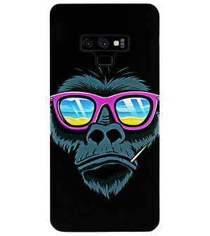 ADEL Siliconen Back Cover Softcase Hoesje voor Samsung Galaxy Note 9 - Gorilla Apen