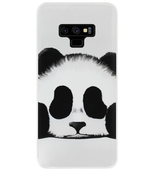 ADEL Siliconen Back Cover Softcase Hoesje voor Samsung Galaxy Note 9 - Panda