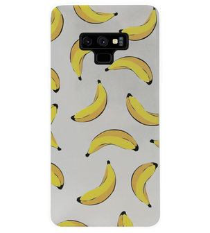 ADEL Siliconen Back Cover Softcase Hoesje voor Samsung Galaxy Note 9 - Bananen Geel