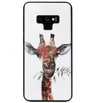 ADEL Siliconen Back Cover Softcase Hoesje voor Samsung Galaxy Note 9 - Giraf