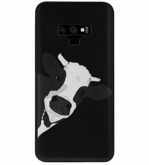 ADEL Siliconen Back Cover Softcase Hoesje voor Samsung Galaxy Note 9 - Koe