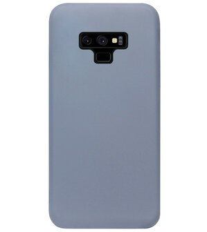 ADEL Premium Siliconen Back Cover Softcase Hoesje voor Samsung Galaxy Note 9 - Lavendel