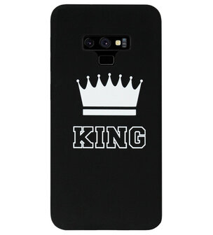ADEL Siliconen Back Cover Softcase Hoesje voor Samsung Galaxy Note 9 - King