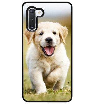 ADEL Siliconen Back Cover Softcase Hoesje voor Samsung Galaxy Note 10 - Labrador Retriever Hond