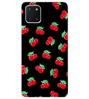 ADEL Siliconen Back Cover Softcase Hoesje voor Samsung Galaxy Note 10 Lite - Fruit