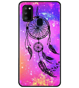 ADEL Siliconen Back Cover Softcase Hoesje voor Samsung Galaxy M30s/ M21 - Dromenvanger