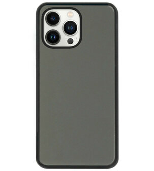 ADEL Siliconen Back Cover Softcase Hoesje voor iPhone 13 Pro Max - Spiegel