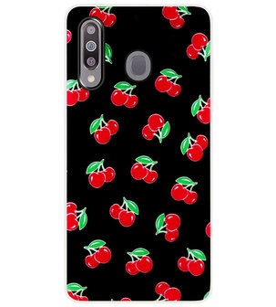 ADEL Siliconen Back Cover Softcase Hoesje voor Samsung Galaxy M30 - Fruit