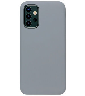 ADEL Siliconen Back Cover Softcase Hoesje voor Samsung Galaxy A32 (5G) - Grijs