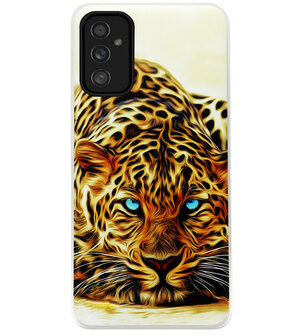 ADEL Siliconen Back Cover Softcase Hoesje voor Samsung Galaxy M52 - Tijger