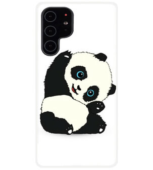 ADEL Siliconen Back Cover Softcase Hoesje voor Samsung Galaxy S22 - Panda