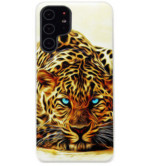 ADEL Siliconen Back Cover Softcase Hoesje voor Samsung Galaxy S22 Plus - Tijger