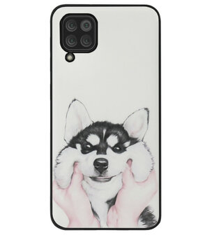 ADEL Siliconen Back Cover Softcase Hoesje voor Huawei P40 Lite - Husky Hond
