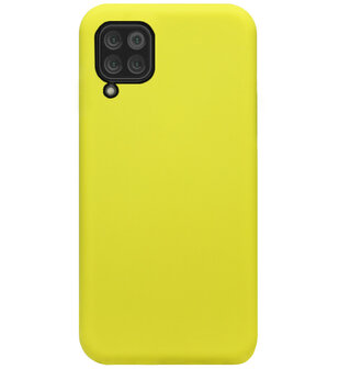 ADEL Siliconen Back Cover Softcase Hoesje voor Huawei P40 Lite - Geel