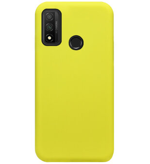 ADEL Siliconen Back Cover Softcase Hoesje voor Huawei P Smart 2020 - Geel