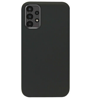 ADEL Siliconen Back Cover Softcase Hoesje voor Samsung Galaxy A13 - Zwart