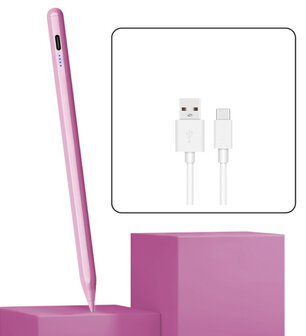 ADEL Oplaadbare Stylus Touchscreen-pen Draadloos Universeel - Roze