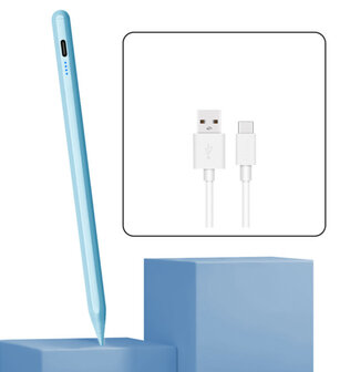 ADEL Oplaadbare Stylus Touchscreen-pen Draadloos Universeel - Blauw