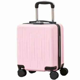 Handbagage Koffer 40x30x20 cm met Wielen Ideaal in het Vliegtuig - Waterafstotende Trolley met Handige Opbergvakken en TSA Slot voor Zorgeloos Reizen