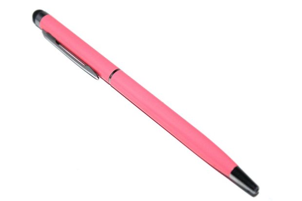 2 in 1 touchscreen- en schrijfpen universeel roze