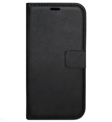 ADEL Kunstleren Book Case Portemonnee Pasjes Hoesje voor Samsung Galaxy S7 - Zwart